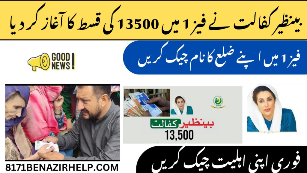 bisp 8171 march payment update check by 8171 web portal and Bisp 8171 April 2025 Payment Schedule