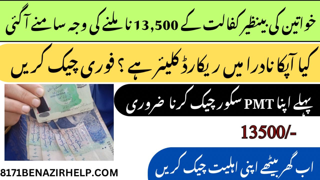 Reason 8171 bisp new payment stopped and check how to clear nadra profile for new bisp payment april 2025